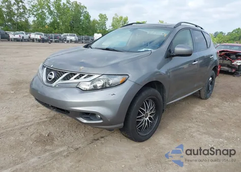 2013 Nissan Murano Sl z USA, uszkodzony, nr VIN JN8AZ1MU8DW202525